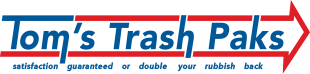Tom's Trash Paks Logo